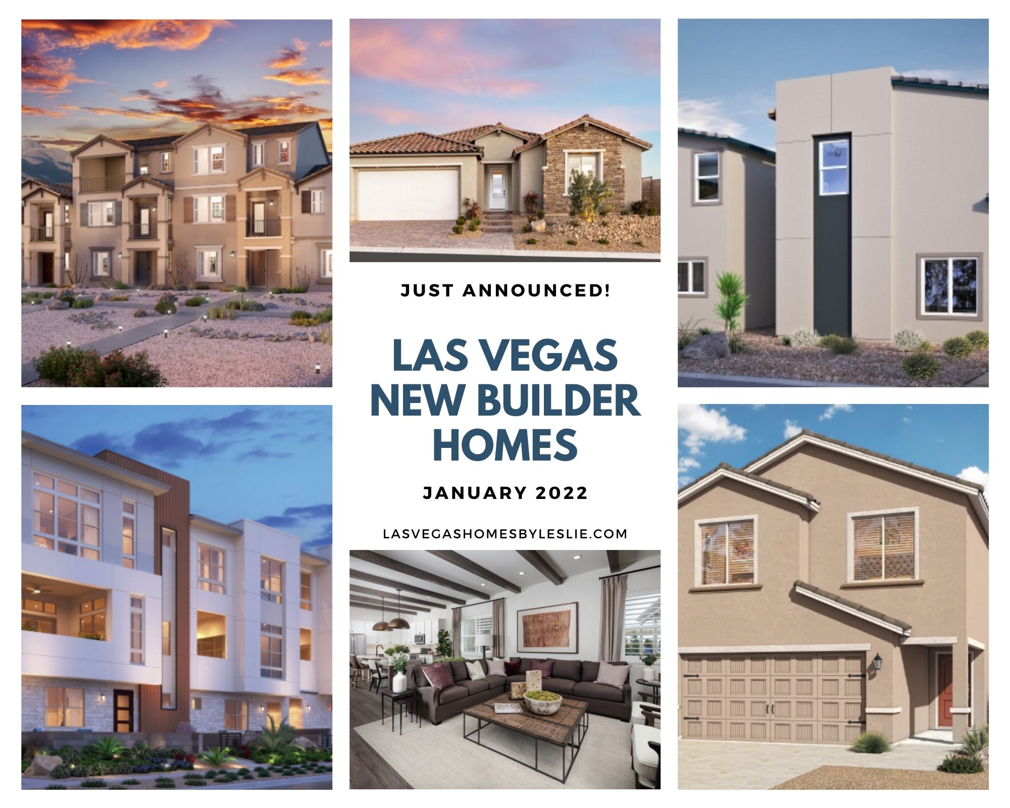 New builder homes in Las Vegas for January 2022