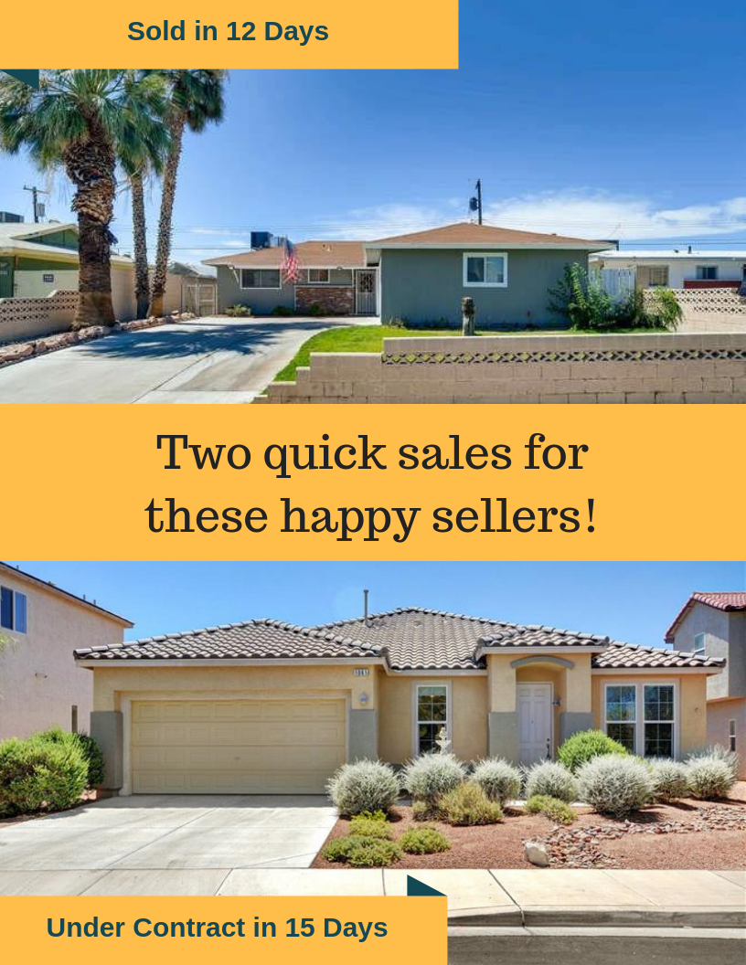 Quick Las Vegas home sales in July 2019