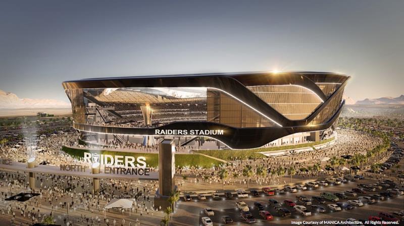 Oakland Raiders Las Vegas stadium rendering