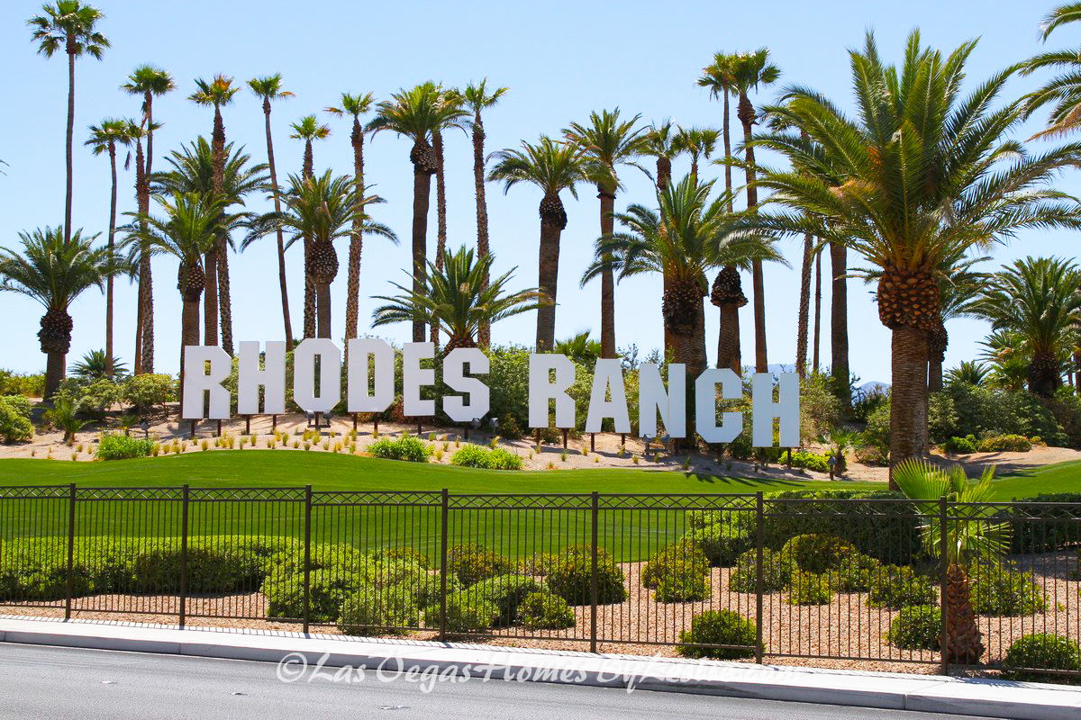 Rhodes Ranch golf community, Las Vegas NV