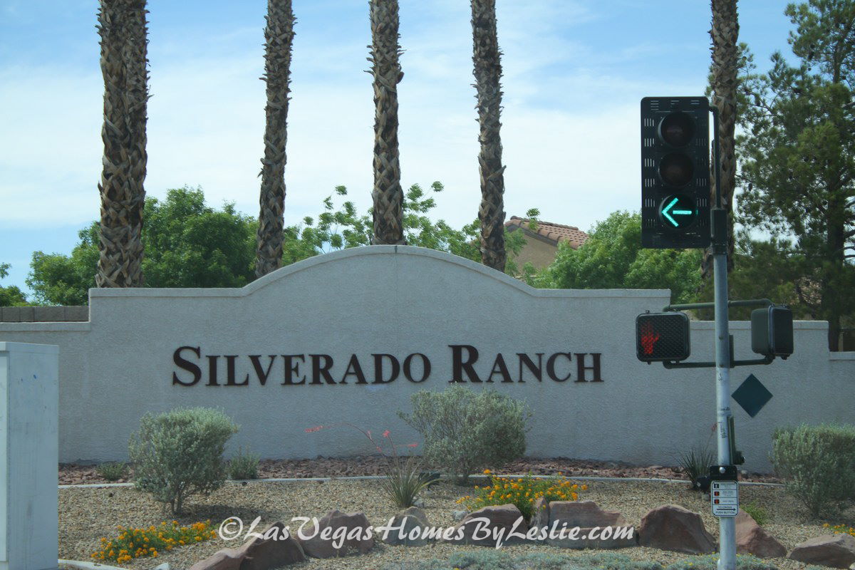 Entrance to Silverado Ranch, Las Vegas NV