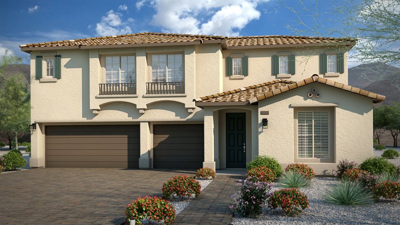 Touchstone Living homes in The Views at Hidden Hills, Las Vegas