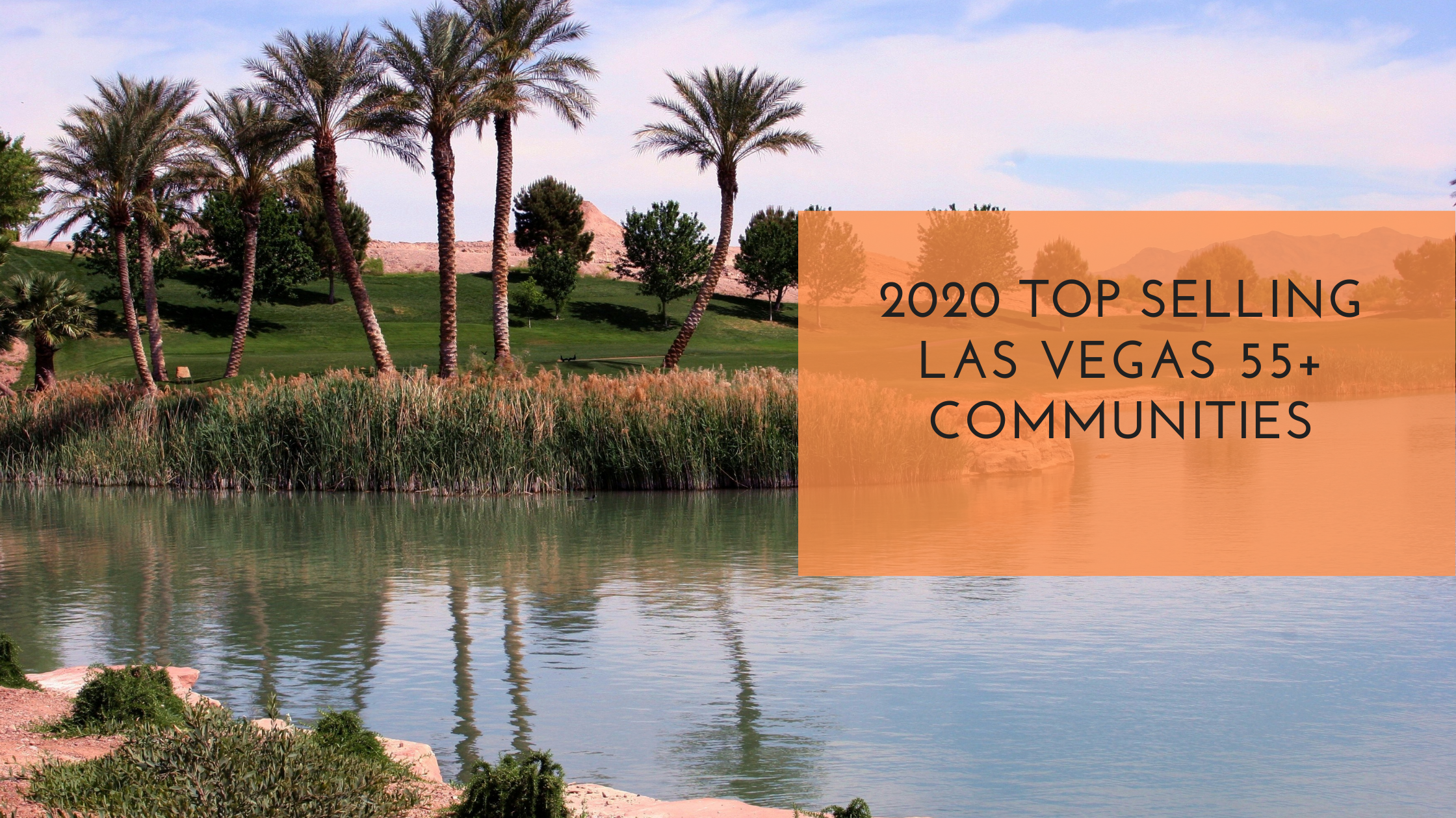 Las Vegas Top Selling 55+ Communities in 2020