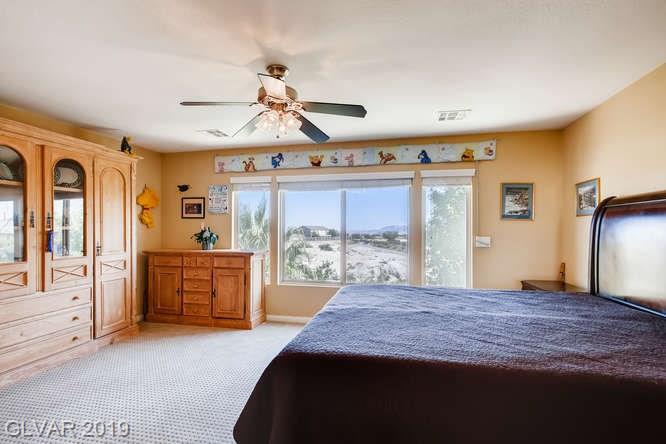 Bedroom in Aliante home in North Las Vegas