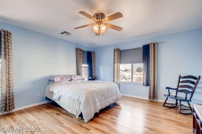 Master bedroom in Las Vegas home