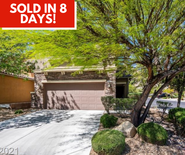 Las Vegas home sold in Sunset Ridge
