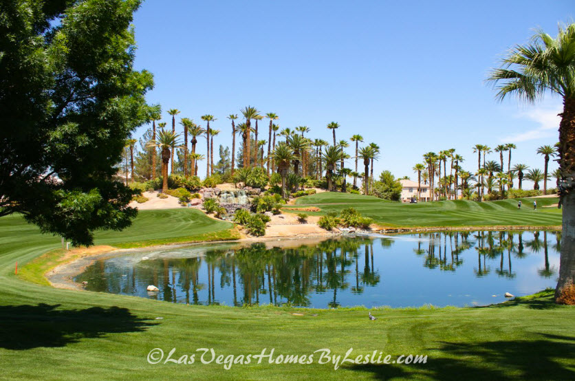 Las Vegas Homes for Sale on Golf Courses - Rhodes Ranch Community