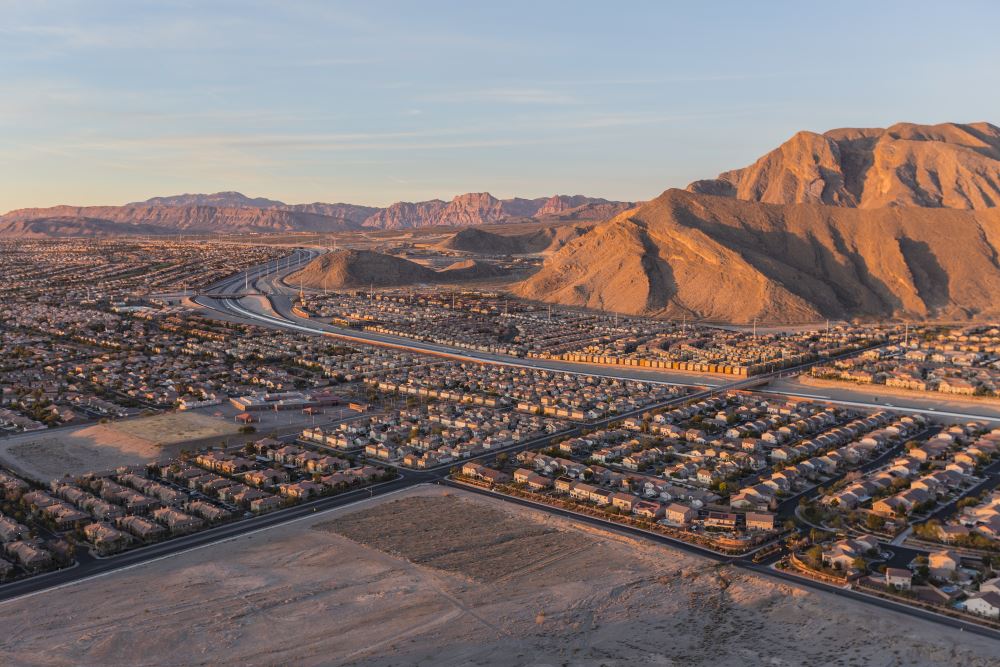 Lone Mountain homes, Las Vegas, Nevada
