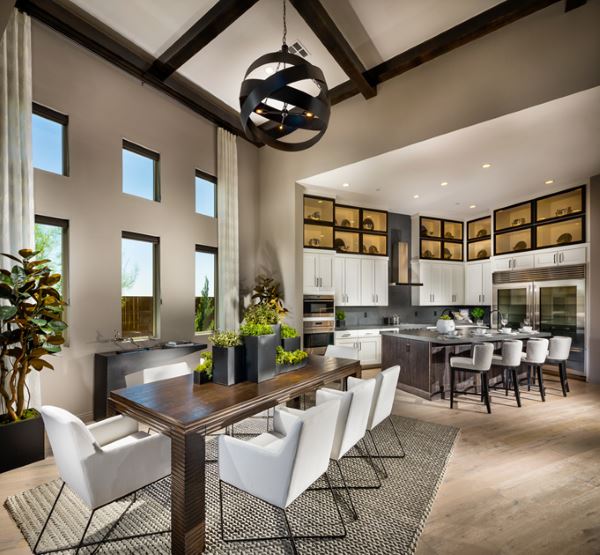 The Sky View collection of homes at Mesa Ridge