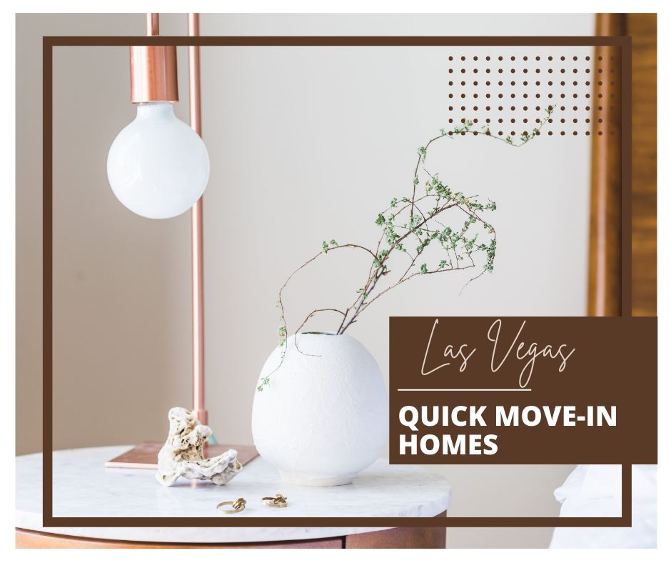 Quick move-in homes by Toll Brothers Las Vegas