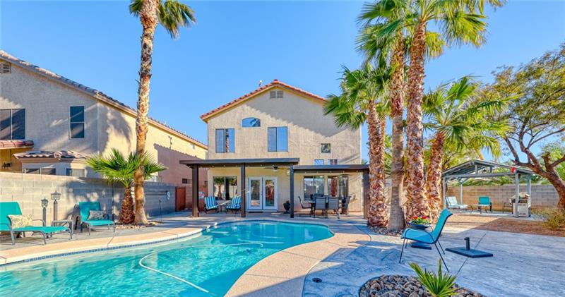 Las Vegas home with pool in Silverado Ranch
