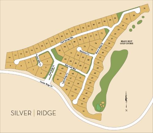 Silver Ridge, Summerlin siteplan