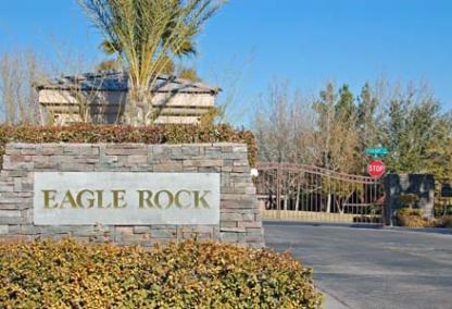 Eagle Rock entrance at the Canyons